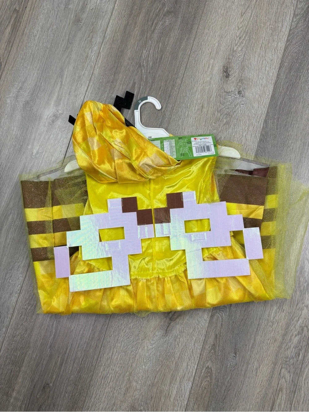 Minecraft Bee Costume Medium 7/8